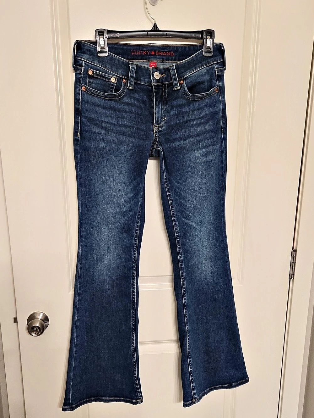 Lucky Brand Low Rise Flare Jeans Blue Jeans